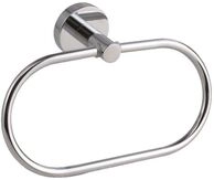 tesa Handtuchring Smooz oval, hochglanz-verchromt