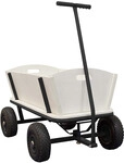 Bollerwagen Billy Beach 94 x 61 x 97 cm schwarz
