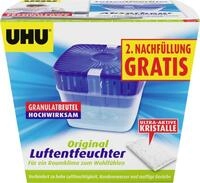 UHU Luftentfeuchter Original 450g 2. Nachf&uuml;ller gratis