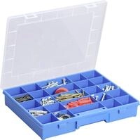 Allit Sortimentskasten 25 F&auml;cher EuroPlus Basic 37/25 blau