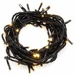 Konstsmide LED Microlichterkette f&uuml;r Au&szlig;en 120 LED 120 LED, bernstein