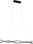 Eglo LED Pendelleuchte Lasana 3 schwarz 98,5 x 8 cm warmwei&szlig;