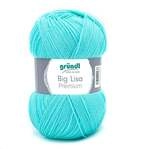 Gr&uuml;ndl Wolle Big Lisa Premium uni 250 g t&uuml;rkis