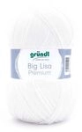 Gr&uuml;ndl Wolle Big Lisa Premium 250 g wei&szlig;