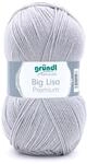 Gr&uuml;ndl Wolle Big Lisa Premium 250 g hellgrau