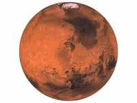 Komar Vlies Fototapete Dot Mars Ø 125 cm, selbstklebend