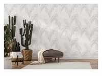 Guido Maria Kretschmer Vliestapete 10282-31 Fashion For Walls floral grau-weiß...