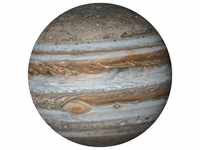 Komar Vlies Fototapete Dot Jupiter Ø 125 cm, selbstklebend