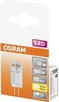 Osram LED Leuchtmittel Star PIN 10 G4 0,9W warmwei&szlig;, klar