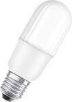 Osram LED Leuchtmittel Star Stick 75 E27 9 W warmwei&szlig;, wei&szlig; matt