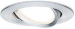 Paulmann LED Einbauleuchte Nova Coin alu &Oslash; 8,4 cm schwenkbar warmwei&szlig;