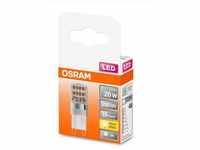 Osram LED Stiftsockellampe Pin G9 1,9W warmweiß, klar GLO773706371
