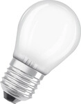Osram LED Leuchtmittel Classic P40 E27 4W warmweiß, weiß matt