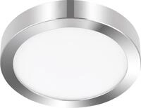 Eglo LED Aufbauleuchte Fueva 5 chrom &Oslash; 28,5 cm neutralwei&szlig;