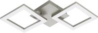 Eglo LED Deckenleuchte Huerta nickel matt 47 x 22,5 cm