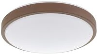 Eglo LED Deckenleuchte Lezuza wei&szlig; mokka &Oslash; 32,5 cm