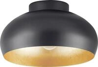 Eglo Deckenleuchte Mogano 2 schwarz-gold &Oslash; 28 cm