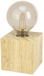 Eglo Tischleuchte Prestwick 2 holz 9,5 x 9,5 cm E27, max. 40 W