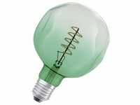 Ledvance LED Leuchtmittel Vintage 1906 ET124 E27 4,5 W dimmbar grün