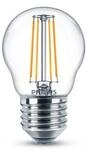 Philips LED-Leuchtmittel Filament Tropfenform P45 E27 4W warmwei&szlig;
