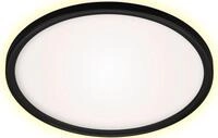 Di-Ka ultraflaches LED Panel Slim &Oslash; 42 cm schwarz mit Backlight