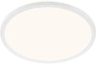 Briloner LED Panel Slim &Oslash; 48 cm, wei&szlig;, ultraflach