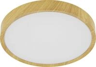 Eglo LED Deckenleuchte Musurita holz &Oslash; 44 cm warmwei&szlig;