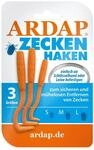 ARDAP Zeckenhaken f&uuml;r Tiere 3er Pack