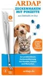 ARDAP Zeckenzange Edelstahl f&uuml;r Tiere