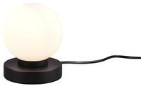 Trio Leuchten Tischlampe Prinz II schwarz/wei&szlig;