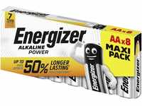 Energizer Power Alkaline Mignon AA 1,5 V, 8er Pack GLO699640425