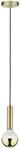Paulmann Pendelleuchte Neordic Kine Messing geb&uuml;rstet, E27, 230V, Metall