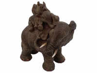 Dekofigur Elefant 3-er Gruppe 27 x 25 x 13 cm