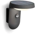 Philips LED Solar-Au&szlig;enwandleuchte Tyle anthrazit 18,8 x 18,4 x 15,8 cm mit