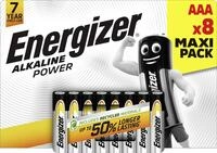 Energizer Alkaline Power Micro AAA 1,5 V, 8er Pack