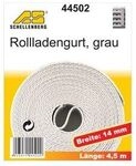 Schellenberg Rollladengurt grau Breite 14 mm - L&auml;nge 4,5 m