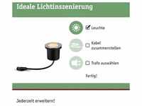 Paulmann Plug & Shine LED Bodeneinbauleuchte Floor insect-friendly Ø 9,8 cm