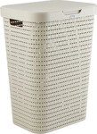 Rotho W&auml;schesammler Country, 55 L cappuccino