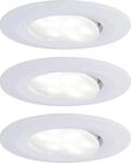 Paulmann LED Einbauleuchte Calla wei&szlig; matt 3 x 5,5 W schwenkbar 3er Set