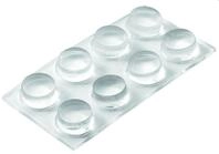 Hettich Anschlagpuffer 5,0 x 11,0 mm Kunststoff transparent - 6 St&uuml;ck