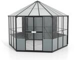 Vitavia Vogelvoliere Circus 9000, schwarz, 9,0 m&sup2;
