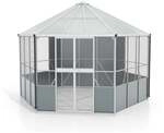 Vitavia Vogelvoliere Circus 9000, aluminium eloxiert, 9,0 m&sup2;