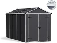 Canopia Ger&auml;tehaus Rubicon Alu grau 379 x 185 cm