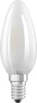 Bellalux LED Kerzenlampe Klassik B25 E14 2,5 W kaltwei&szlig; wei&szlig; matt
