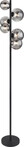 Globo Stehleuchte Riha schwarz 155 x 28,5 cm 6 x G9 LED, 3 W