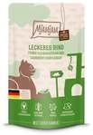 MjAMjAM Adult Quetschie Rind pur Katzenfutter 125g