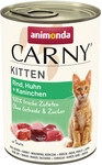 Carny Kitten Katzenfutter Rind Huhn & Kaninchen 400 g