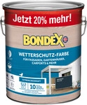 Bondex Wetterschutzfarbe&nbsp;anthrazit&nbsp;3 L