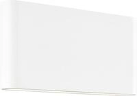Brilliant LED Au&szlig;en-Wandleuchte Welbie metall 14W Up- & Downlight