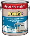 Bondex Wetterschutzfarbe&nbsp;achatgrau 3 L